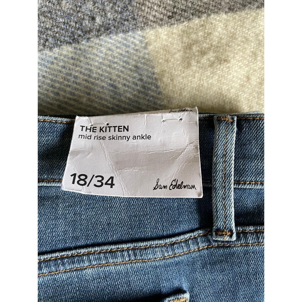 NWT Sam Edelman Plus Size Skinny Jeans - Picture 4 of 5